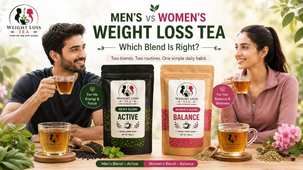Men's vs Women's Weight Loss Tea — Which Blend Is Right?